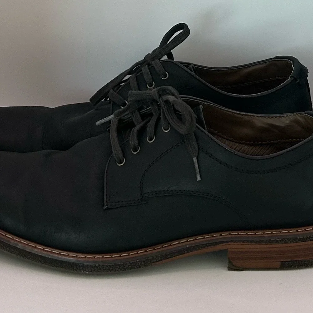 Chaps Casual Lace Up Shoes - Black/Brown, Size 11.5M